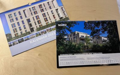 Unser Projekt Hof Terrassen im ARGE- // IBSH-Kalender