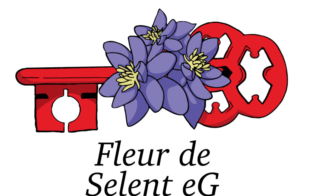 Das neue Logo der Wohngenossenschaft Fleur de Selent eG
